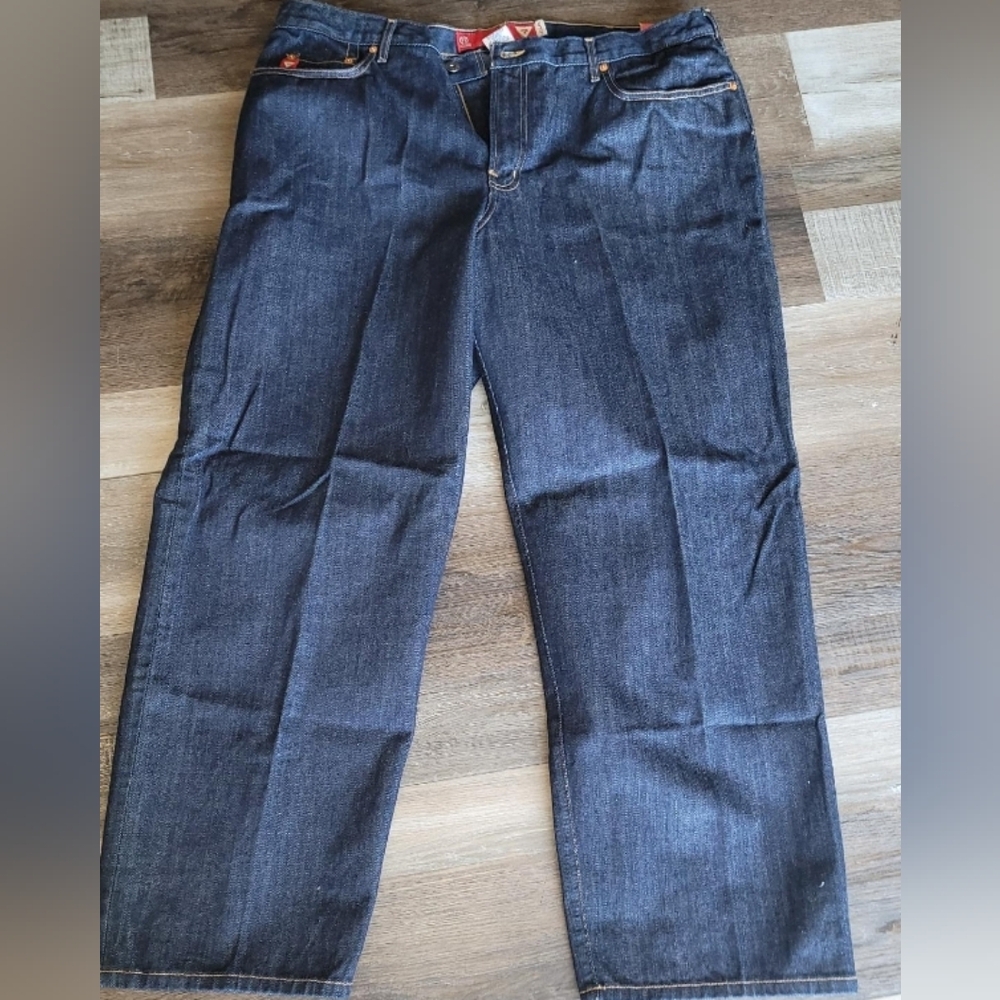 NWT! Men Guess Jeans W40XL30; Dark denim